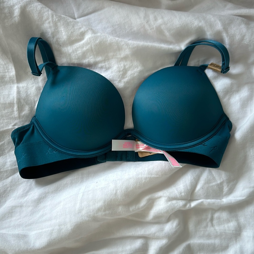 Pink super push up bra